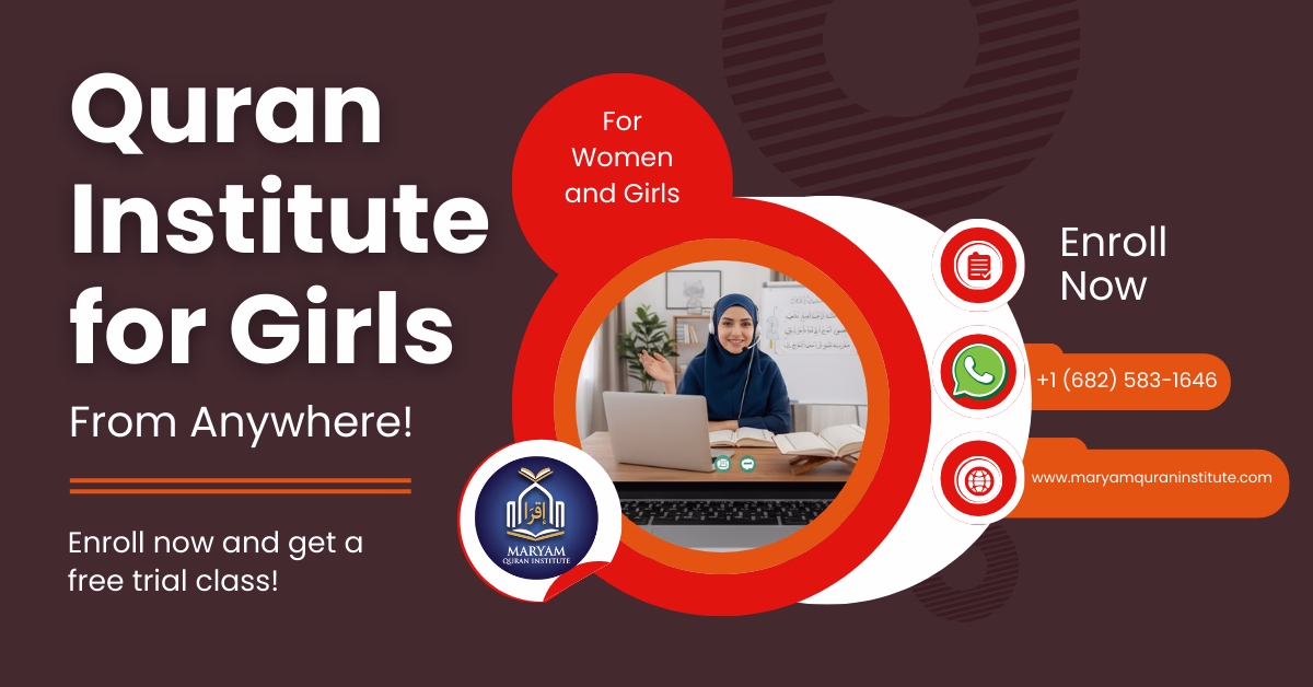 Quran Institute for Girls. Maryam Quran Institute offers affordable online Quran courses for women and girls.